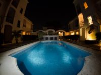 Cool off on hot nights with a swim in the safe private courtyard pool
